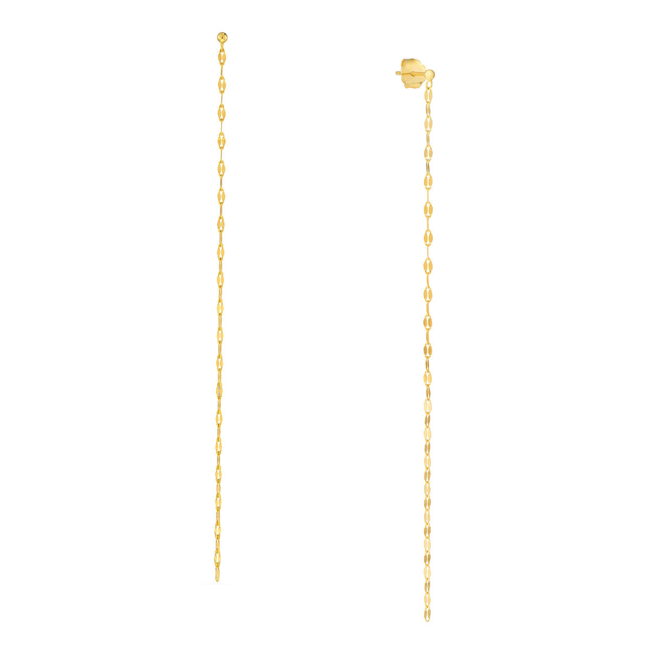 14 Gold Famous Shoulder Duster Earrings
