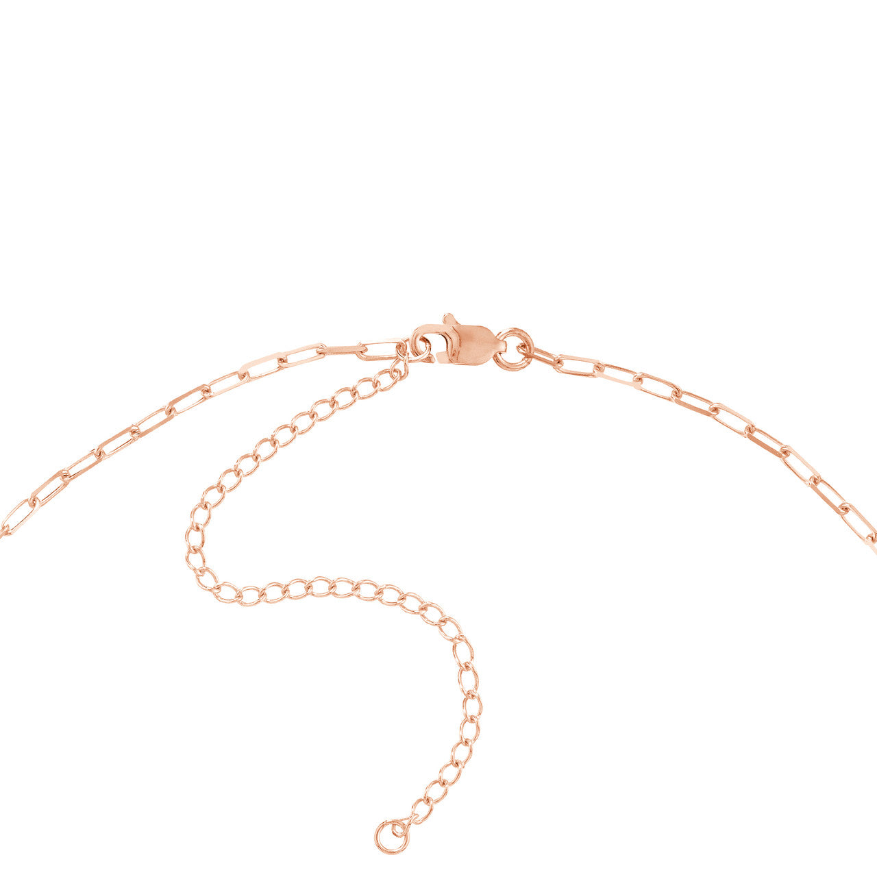 14k Gold Adjustable Paperclip Choker