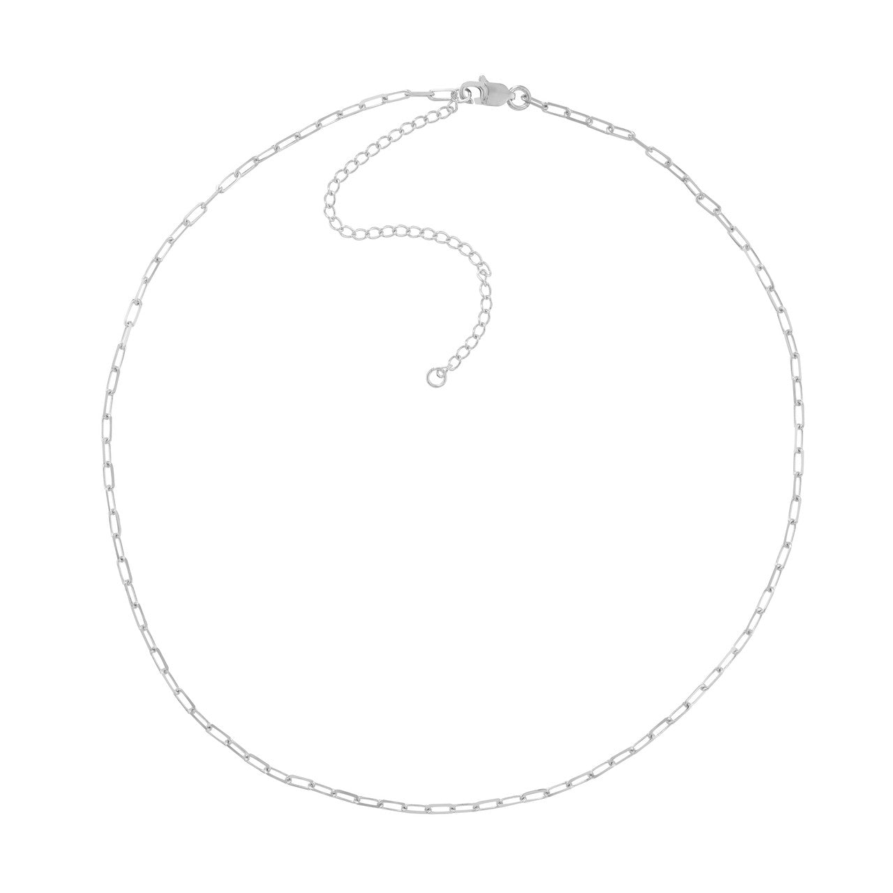 14k Gold Adjustable Paperclip Choker