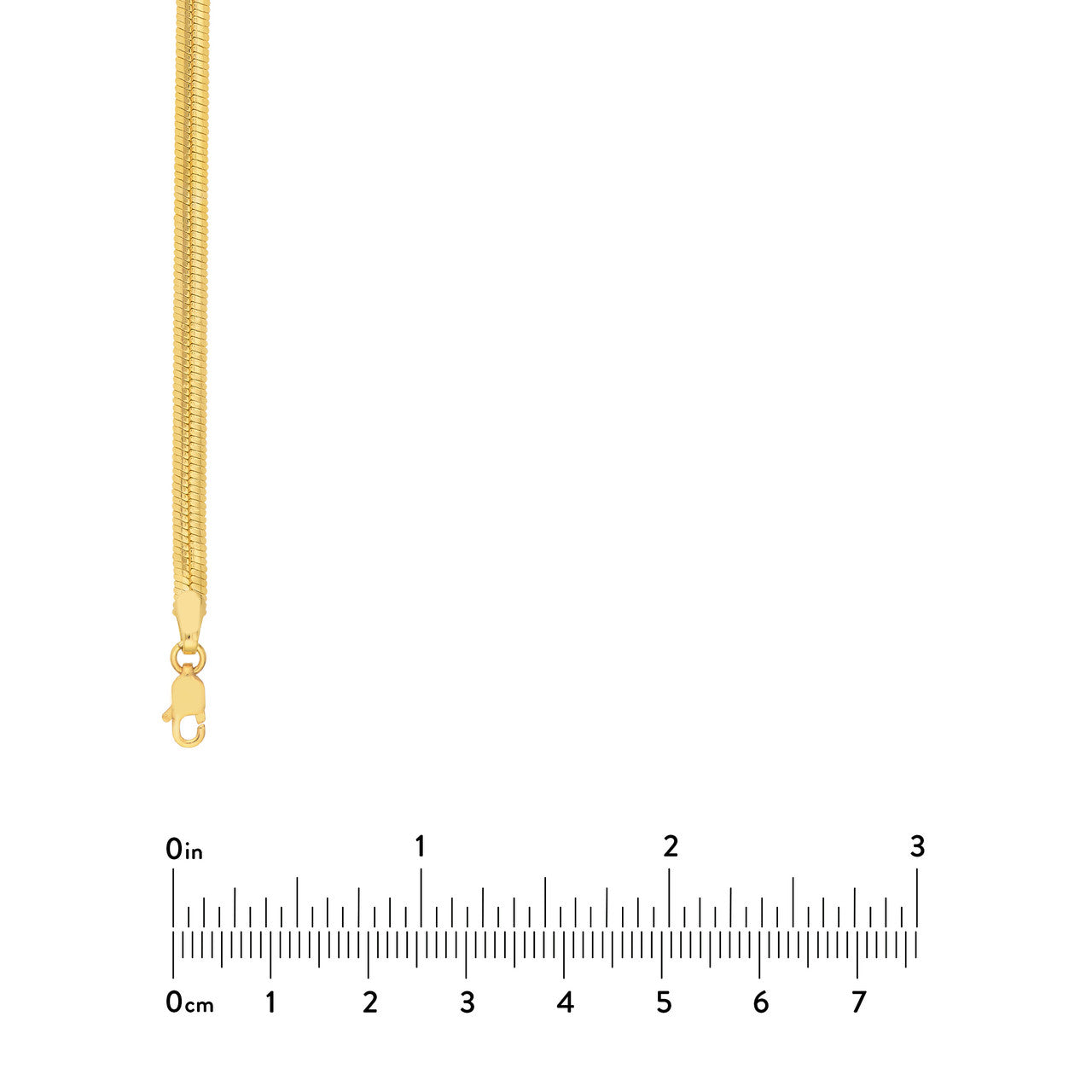 14k Gold Snake Chain Necklace