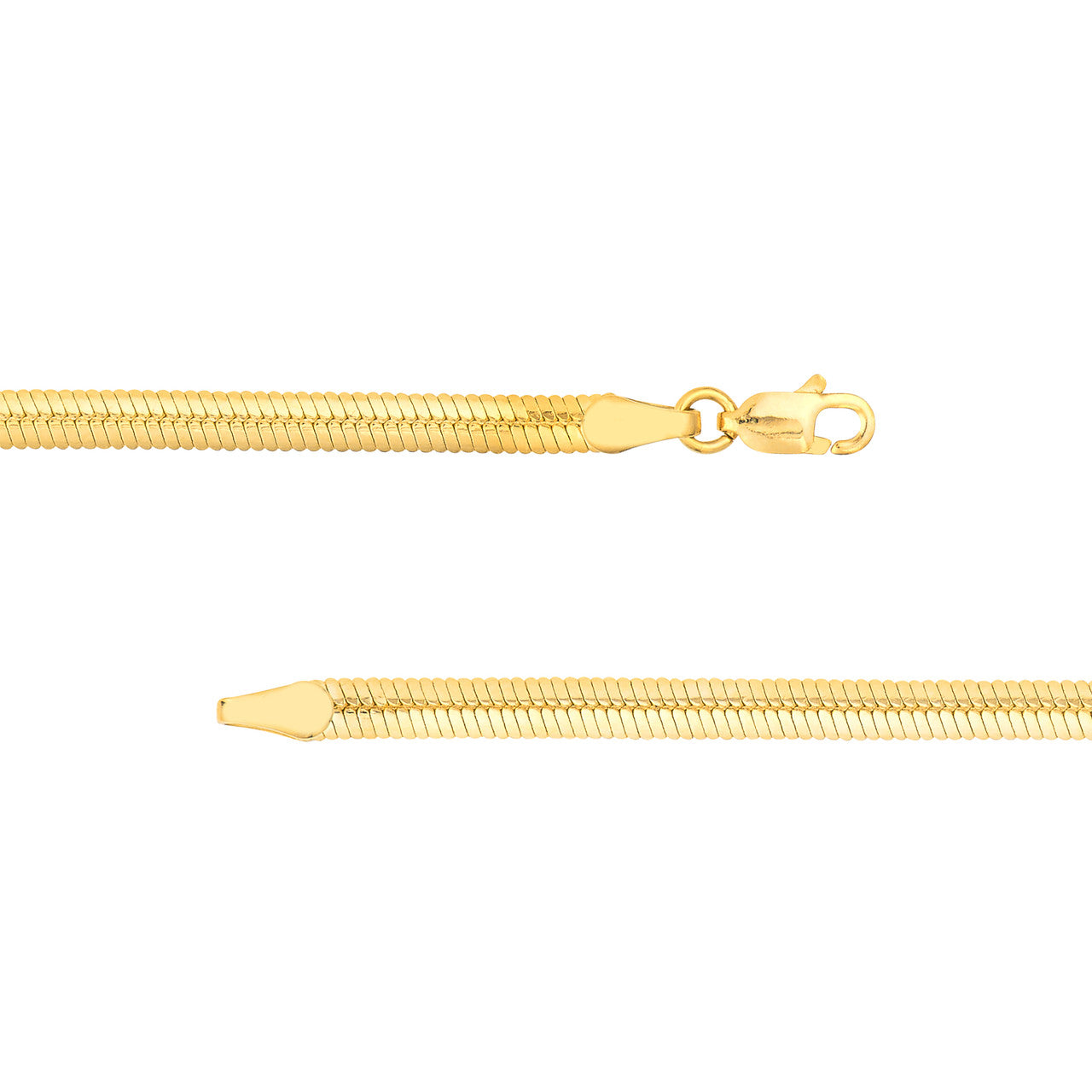 14k Gold Snake Chain Bracelet