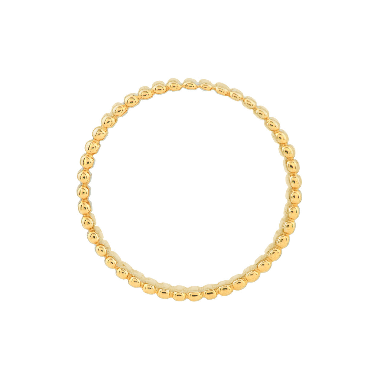 14k Gold Ribbed Cigar Band