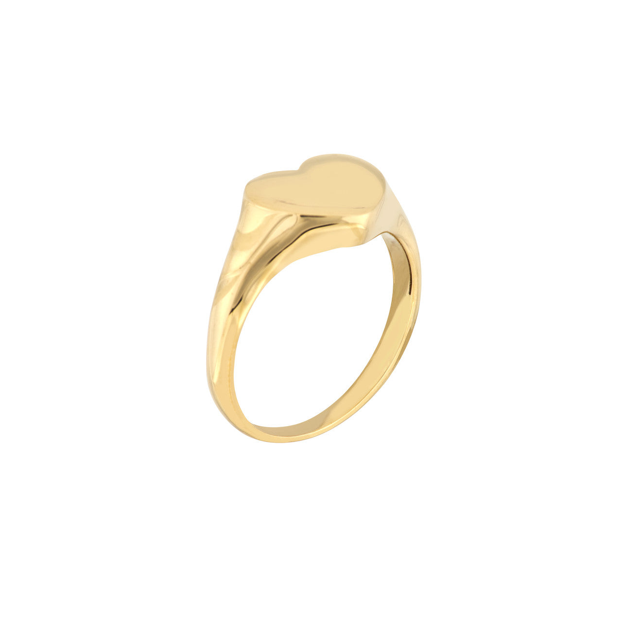14k Gold Heart Ring